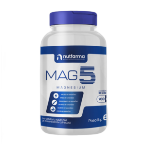 MAG 5 MAGNESIUM 90CAPS 700MG 63G