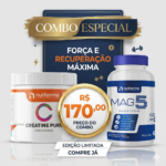 COMBO ESPECIAL - 1 Creatina Pura + 1 Magnésio Mag 5